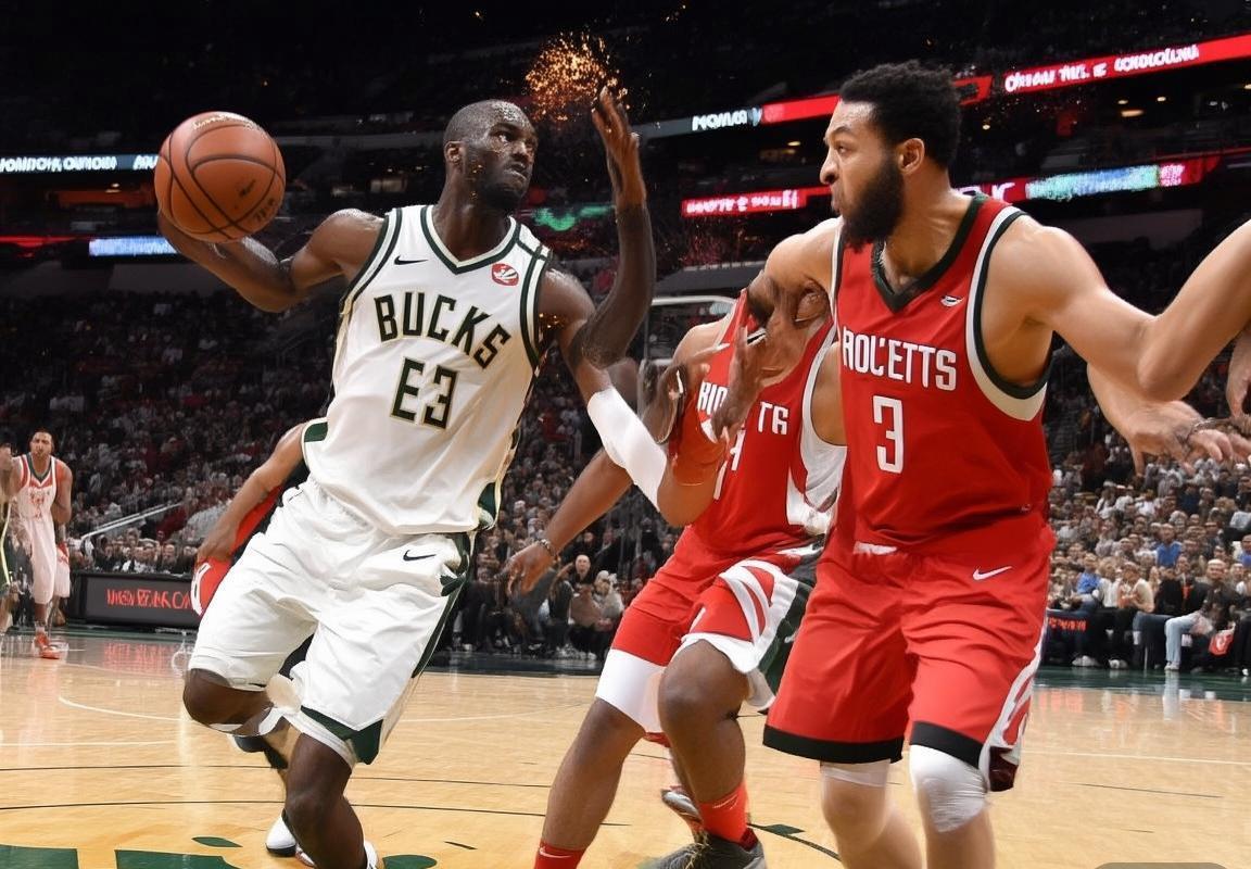 2019NBA常规赛：雄鹿VS火箭巅峰对决回顾(图1)